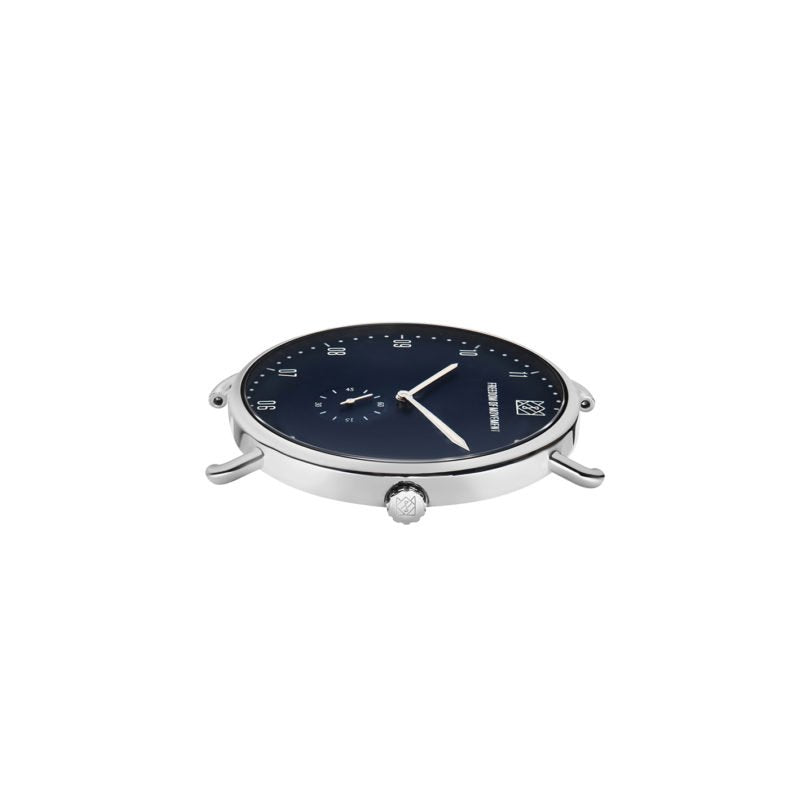Maverick Deep Blue/ Silver- Cognac Leather - Freedom of Movement