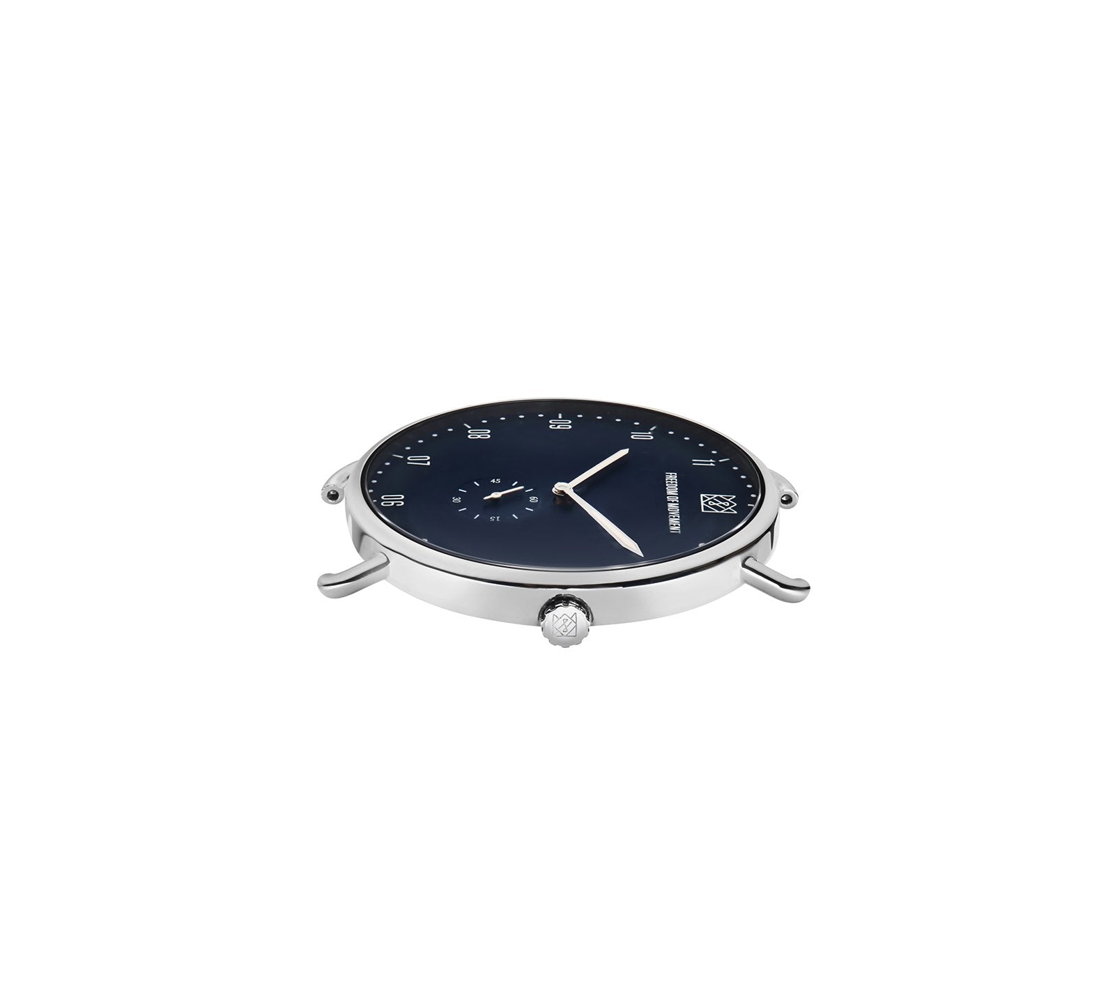 Maverick Deep Blue/ Silver- Cognac Leather - Freedom of Movement