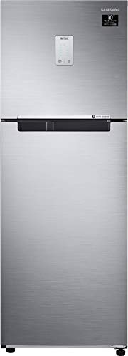 Samsung 244L 3 Star Inverter Frost Free Double Door Refrigerator (RT28T3523S8/HL, Elegant Inox, Curd Maestro)