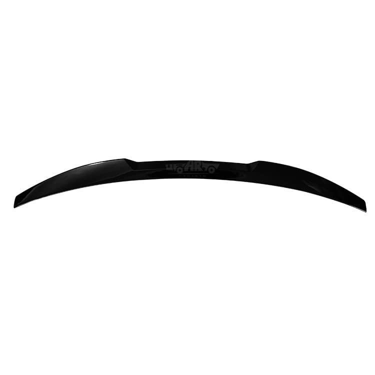 Car Craft A3 Spoiler Trunk Spoiler Compatible with Audi A3 Spoiler Trunk Spoiler A3 8v 2014-2020 M4 Glossy Black AR-AUDI-001