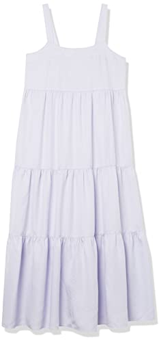 The Drop Women's Britt Tiered Maxi Tent Dress, White, XXS