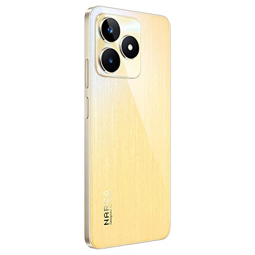 realme narzo N53 (Feather Gold, 4GB+64GB) 33W Segment Fastest Charging | Slim Smartphone | 90 Hz Smooth Display