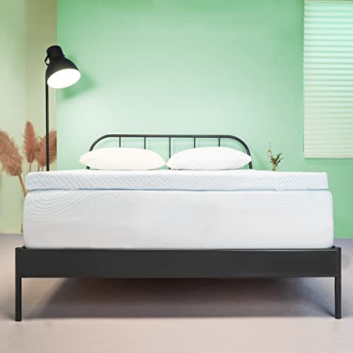CHUN YI 3 inch Thick Super King Memory Foam Mattress Topper With Anti-Slip Ventilated Hypoallergic Bamboo Cover, Soft Flexible Memory Foam Design For Pressure Relieving(7.5cm,180x200cm)