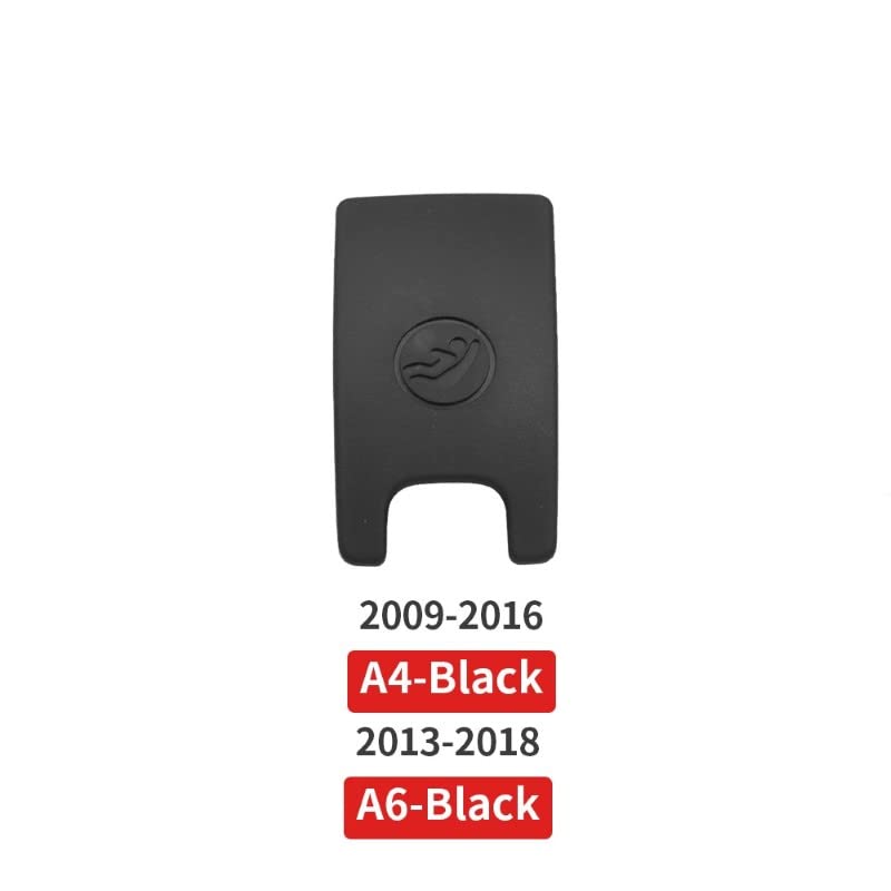 Car Craft A4 Child Seat Belt Lock Cover Isofix Cover Compatible With Audi A4 Child Seat Belt Lock Cover Isofix Cover A4 2008-2016 A6 2013-2018 Black