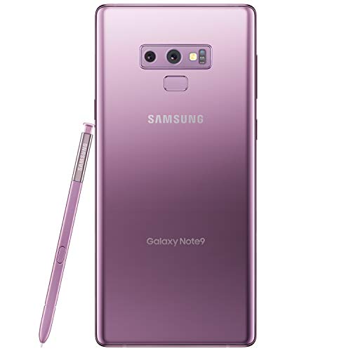 Samsung Galaxy Note 9 Factory Unlocked Phone with 6.4" Screen and 512GB (U.S. Warranty), Lavender Purple