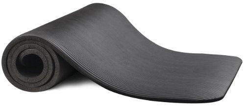 BalanceFrom GoYoga All-Purpose 1/2-Inch Extra Thick High Density Anti-Tear Exercise Yoga Mat with Carrying Strap