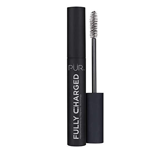 PÜR Fully Charged Mascara - Magnetic Black Mascara For Full Volumizing To Instantly Lift, Separate, and Define Each Lash - Gluten, BPA, & Paraben Free Eye Makeup