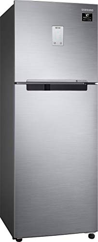 Samsung 244L 3 Star Inverter Frost Free Double Door Refrigerator (RT28T3523S8/HL, Elegant Inox, Curd Maestro)