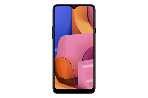 Samsung Galaxy A20s (32GB 2GB RAM) 6.5" HD+ Triple Camera SM-A207F/DS 4G LTE (AT&T Europe Asia Africa Cuba Digitel) Dual SIM GSM Factory Unlocked - International Version - No Warranty (Black)