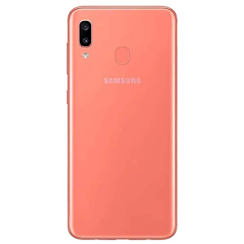 Samsung Galaxy A20 32GB A205G/DS 6.4" HD+ 4,000mAh Battery LTE Factory Unlocked GSM Smartphone (International Version, No Warranty) (Red)