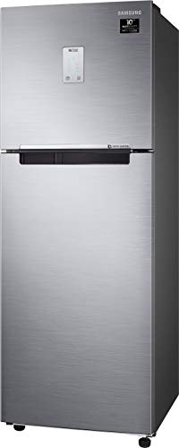 Samsung 244L 3 Star Inverter Frost Free Double Door Refrigerator (RT28T3523S8/HL, Elegant Inox, Curd Maestro)