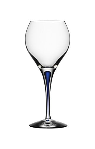 Orrefors Intermezzo Blue 6 Ounce Sweet Wine