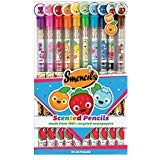 Scentco Graphite Smencils 10-Pack of HB #2 Scented Pencils