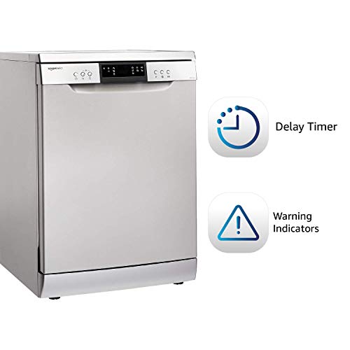 AmazonBasics 12 Place Setting Dishwasher (Silver Colour)