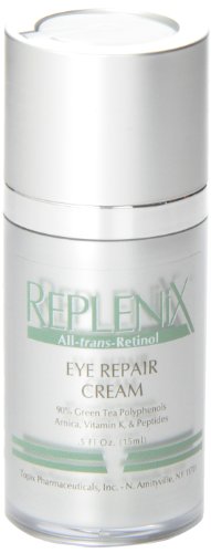 Replenix All-trans-Retinol Eye Repair Cream with Retinol, Vitamin K and Antioxidants, 0.5 Fl oz