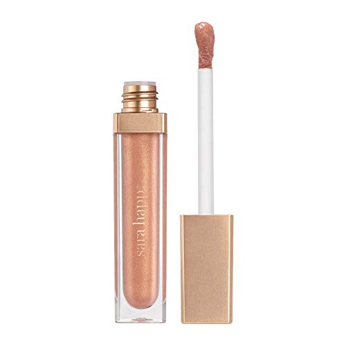 sara happ The Rose Gold Slip One Luxe Gloss: Rich, Long-lasting Lip Gloss, Heal and Soften All Day with Sheer, Reflective Shine, 0.21 oz