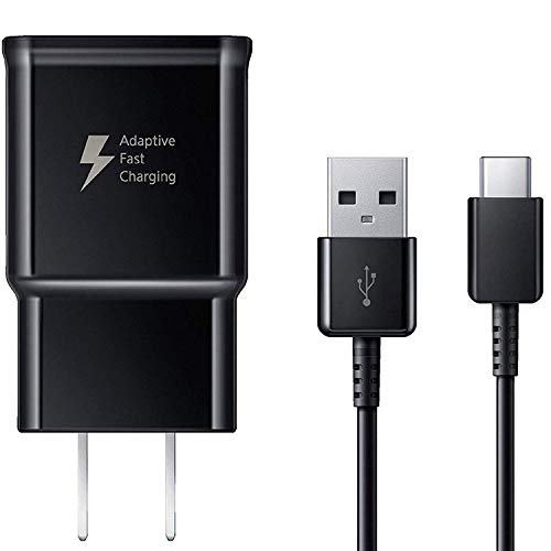 Samsung Fast Charger EP-TA20JBE and USB Type C Cable EP-DG950CBE S8 G5 G6 Pixel