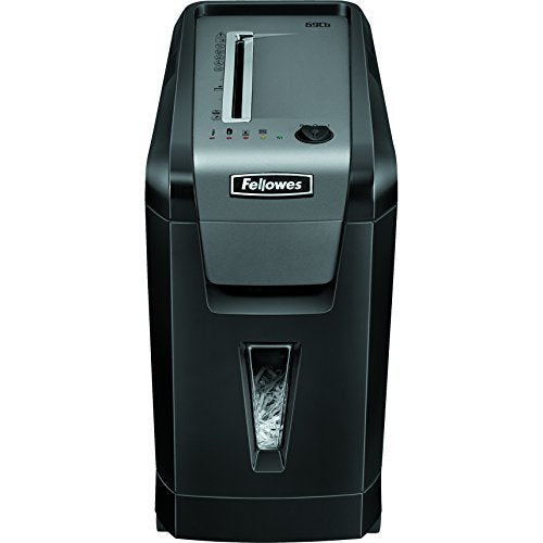 Fellowes Powershred 69Cb 10-Sheet Cross-Cut Paper and Credit Card Shredder with Jam Blocker Technology (3330101)