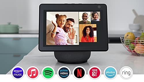 465.95Echo Show 10 (3rd generation) | HD smart display with motion and Alexa, Charcoal Fabric