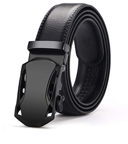 Satyam Kraft ARTIFICIAL PU leather (Pack of 1) Adjustable Buckle Belts Fashion Waist Strap BELTS For Casual and Formal - Belt For Men and Boys, color Design For Daily Use