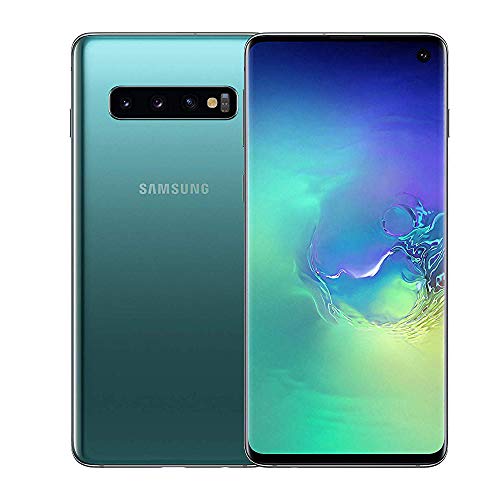 Samsung Galaxy S10 128GB / 8GB RAM SM-G973F Hybrid/Dual-SIM (GSM Only, No CDMA) Factory Unlocked 4G/LTE Smartphone - International Version (Prism Green)