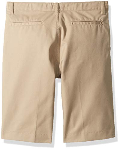 Dickies - Girls R0123 Stretch Slim Straight Pants Size: 12 Husky, Color: Desert Sand