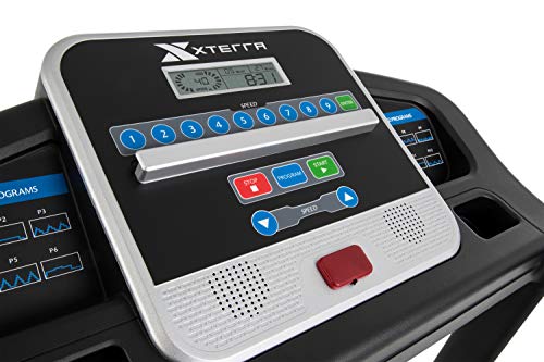 XTERRA Fitness TR150 Folding Treadmill Black