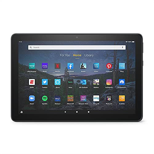 Introducing Fire HD 10 Plus tablet, 10.1", 1080p Full HD, 32 GB, latest model (2021 release), Slate