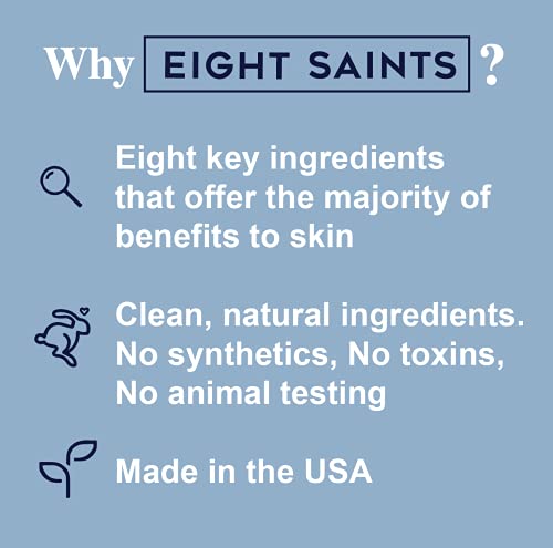 Eight Saints No Plans Desert Rose Clay Face Mask, Natural and Organic Pore Reducing Clay Facial Mask to Remove Blemishes, Acne, Oil, and Impurities, 4 Ounces