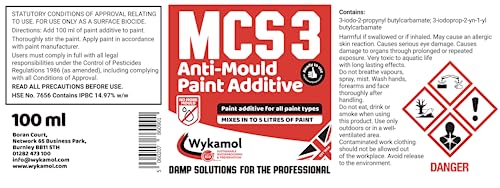 Anti Mould Paint Additive | Ready to Use | Mould Resistant | Long Lasting Protection | Makes 5L Paint