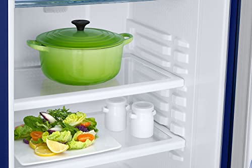 Samsung 183 L, 4 Star, Digital Inverter, Direct-Cool Single Door Refrigerator (RR20C1724CU/HL, Camellia Blue, 2024 Model)