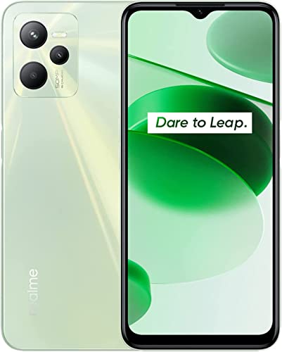 realme Smartphone C35 6.58" 128GB/4GB Cámara 50MP+2MP/8MP Unisoc Android 11 Color Verde