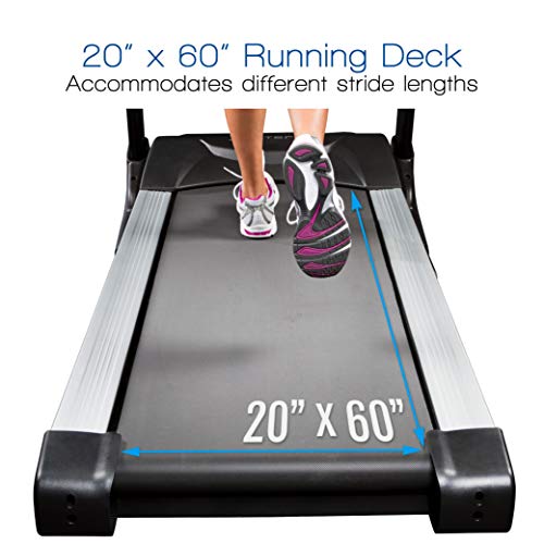 XTERRA Fitness TR6.8 Treadmill, Black