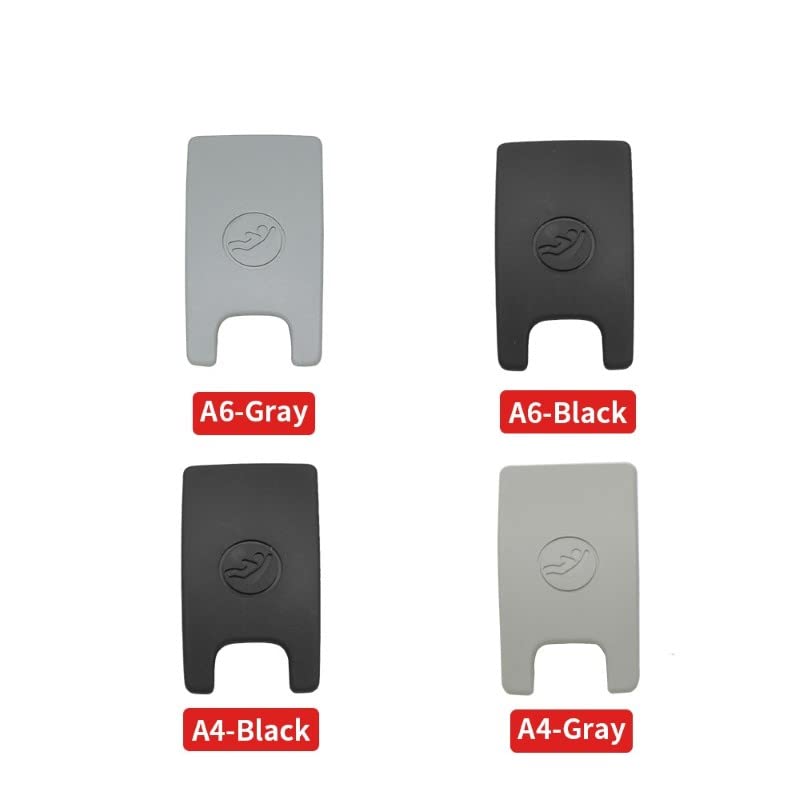 Car Craft A4 Child Seat Belt Lock Cover Isofix Cover Compatible With Audi A4 Child Seat Belt Lock Cover Isofix Cover A4 2008-2016 A6 2013-2018 Black