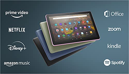 All-new Fire HD 10 tablet, 10.1", 1080p Full HD, 32 GB, latest model (2021 release), Black