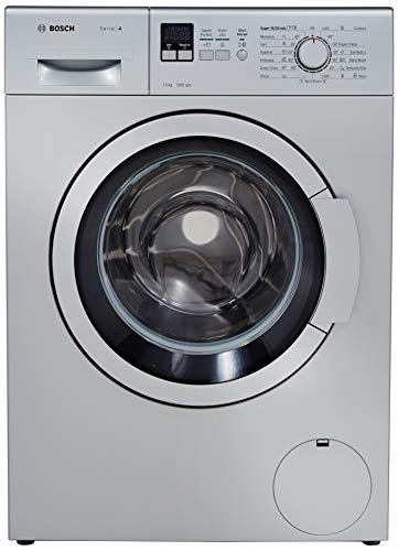 Bosch 7 kg Fully-Automatic Front Loading Washing Machine (WAK24168IN, Silver, Inbuilt Heater)