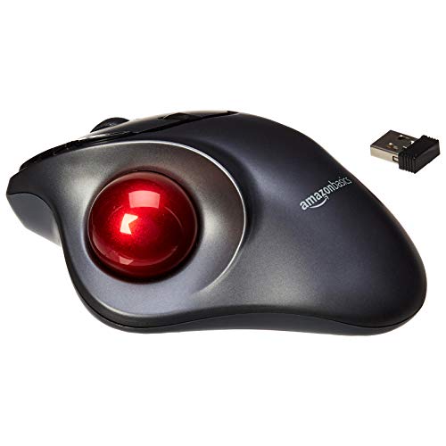 AmazonBasics Wireless Trackball Mouse