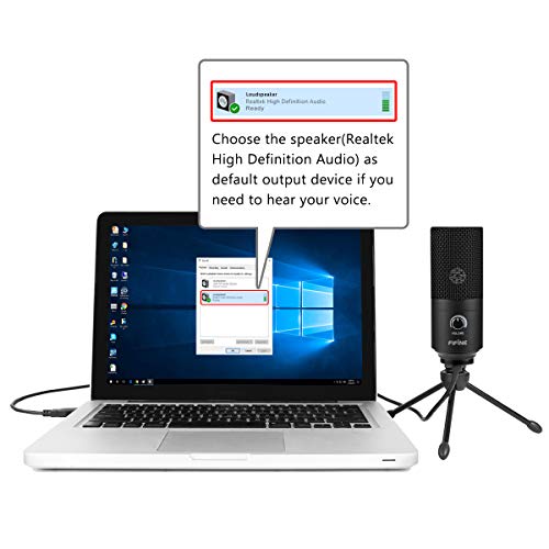 USB Microphone,FIFINE Metal Condenser Recording Microphone for Laptop MAC or Windows Cardioid Studio Recording Vocals, Voice Overs,Streaming Broadcast and YouTube Videos-K669B