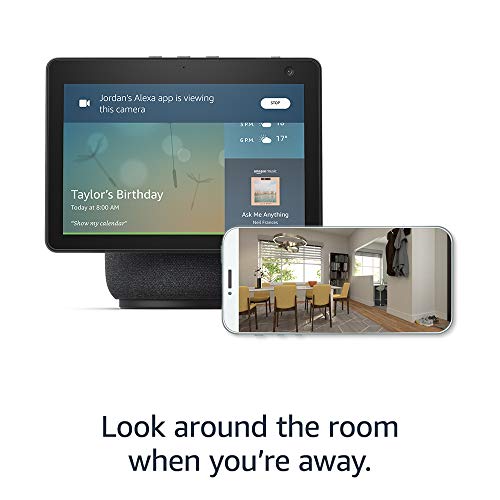 465.95Echo Show 10 (3rd generation) | HD smart display with motion and Alexa, Charcoal Fabric