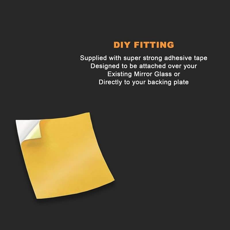 Car Craft A4 Mirror Glass Compatible With Audi A4 Mirror Glass A3 10-12 A4 09-15 A5 12-16 Left 1027 LEFT