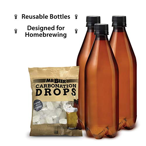 Mr. Beer 2 Gallon Complete Starter Beer Making Kit Perfect for Beginners, Designed for Quick and Efficient Homebrewing, Premium Gold Edition