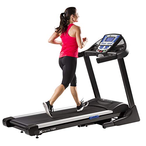 XTERRA Fitness TR6.6 Folding Treadmill, Black