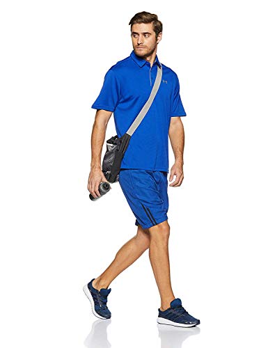 Under Armour Men's Tech Golf Polo , Royal Blue (400)/Graphite , Small