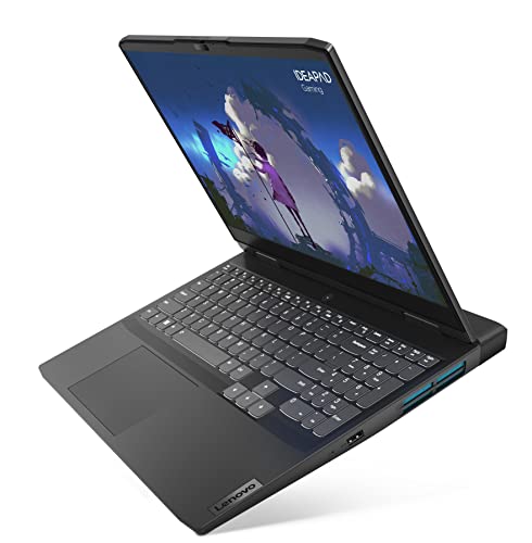 Lenovo IdeaPad Gaming 3 Intel Core i5 12th Gen 15.6" (39.62cm) FHD IPS Gaming Laptop (16GB/512GB SDD/4GB NVIDIA RTX 3050/120Hz/Win11/Office 2021/Backlit/3months Game Pass/Onyx Grey/2.32Kg), 82S900R6IN