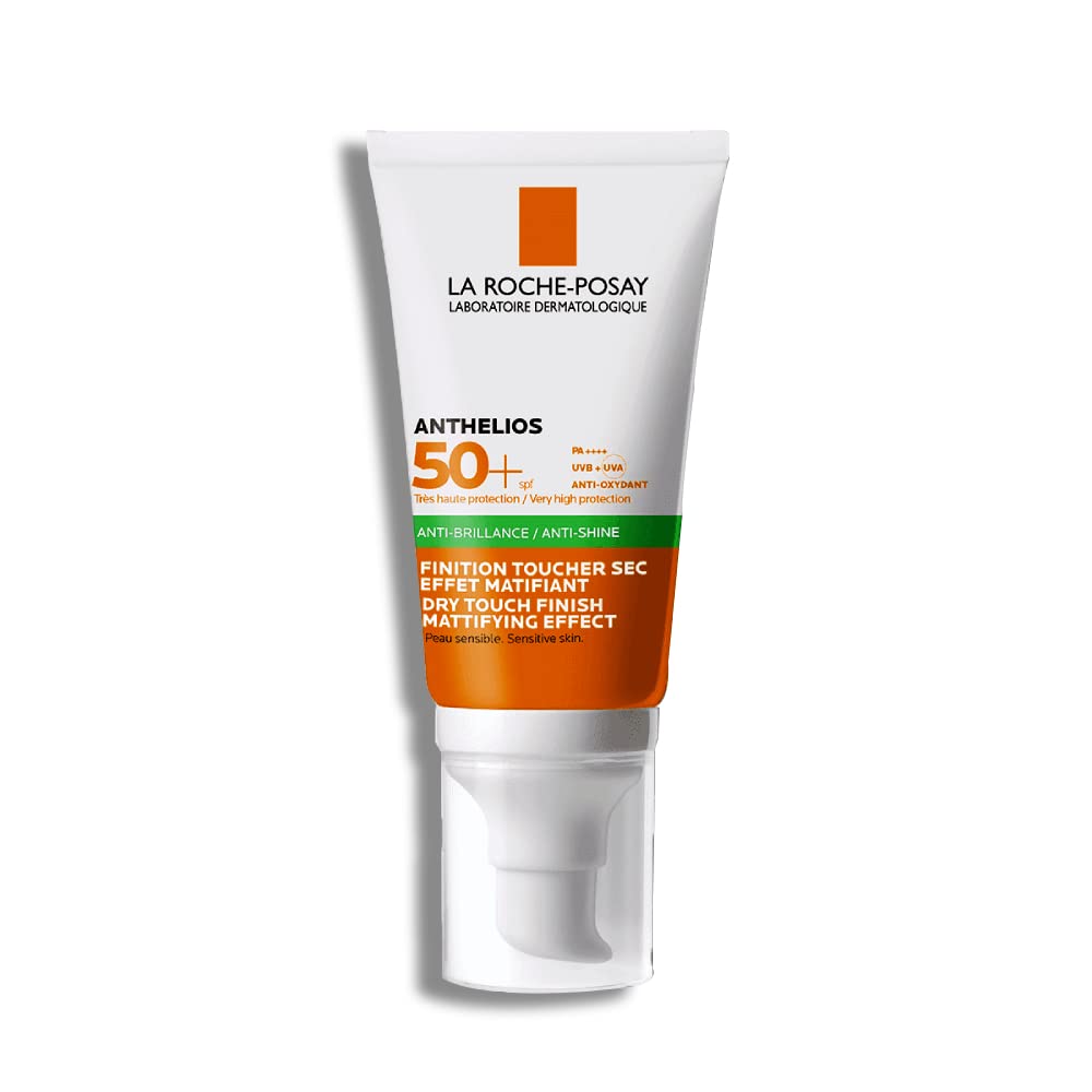 La Roche-Posay ANTHELIOS Touche SEC SP50+ Żel-krem do twarzy z filtrem, brązowy, bezzapachowy, 50 ml