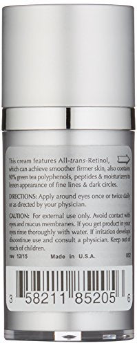 Replenix All-trans-Retinol Eye Repair Cream with Retinol, Vitamin K and Antioxidants, 0.5 Fl oz