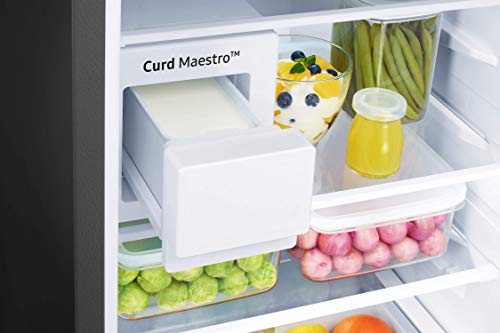 Samsung 244L 3 Star Inverter Frost Free Double Door Refrigerator (RT28T3523S8/HL, Elegant Inox, Curd Maestro)