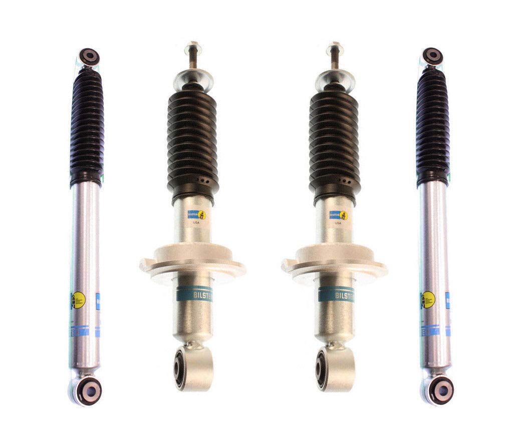Bilstein 5100 Series Shock Kit for Nissan Titan 4WD 2004-14 - Includes Front Ride Height Adjustable Shocks # 24-197649 & Rear Shocks # 24-186766 by Bilstein