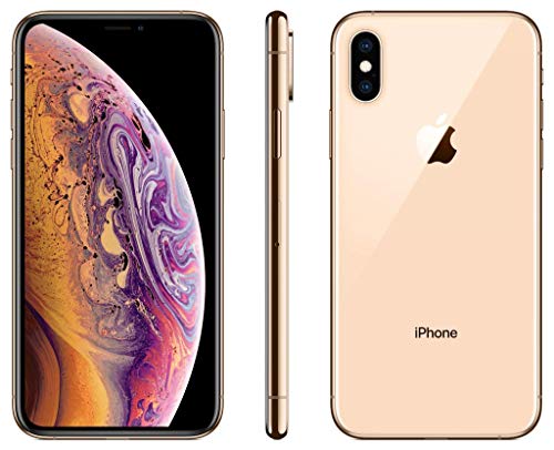 Apple iPhone XS [512GB, Gold] + Carrier Subscription [Cricket Wireless]