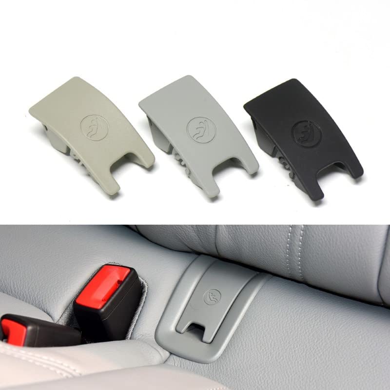 Car Craft A4 Child Seat Belt Lock Cover Isofix Cover Compatible With Audi A4 Child Seat Belt Lock Cover Isofix Cover A4 2008-2016 A6 2013-2018 Black